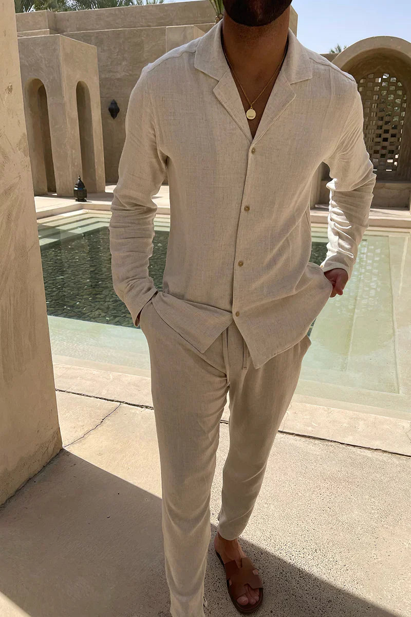 Linen Summer Suit™  50%RABATT
